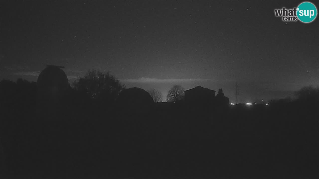 Višnjan-Observatorium Live Webcam – Explore the Sky, Asteroids, Comets, and Meteoroids