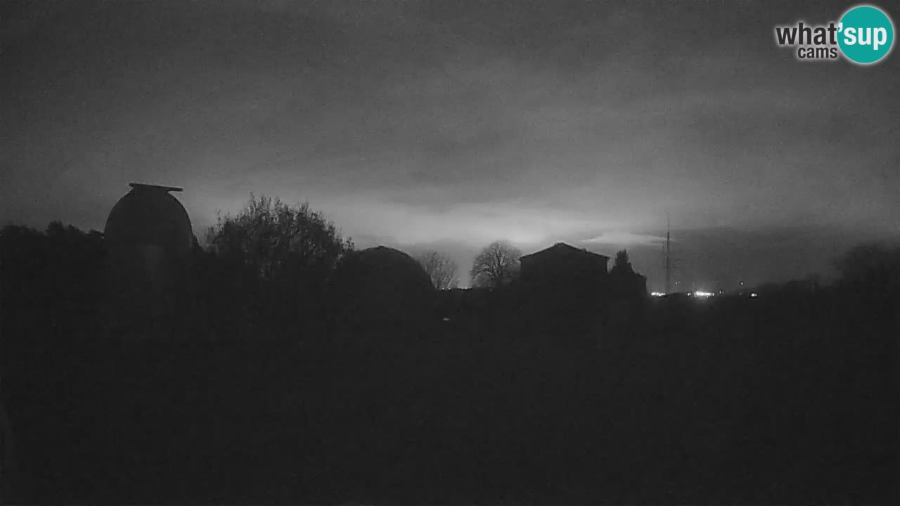 Cámara web en vivo del Observatorio de Višnjan: explora el cielo, los asteroides, cometas y meteoroides