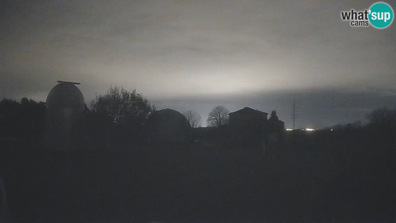 Cámara web en vivo del Observatorio de Višnjan: explora el cielo, los asteroides, cometas y meteoroides