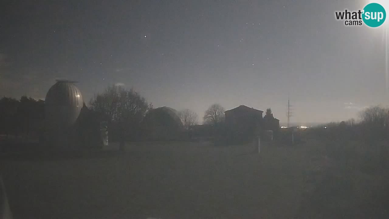 Višnjan Observatory Live Webcam – Explore the Sky, Asteroids, Comets, and Meteoroids