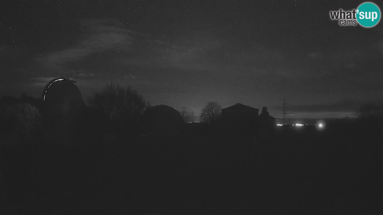 Observatorij Višnjan spletna kamera – Odkrivajte nebo, asteroide, komete in meteorite