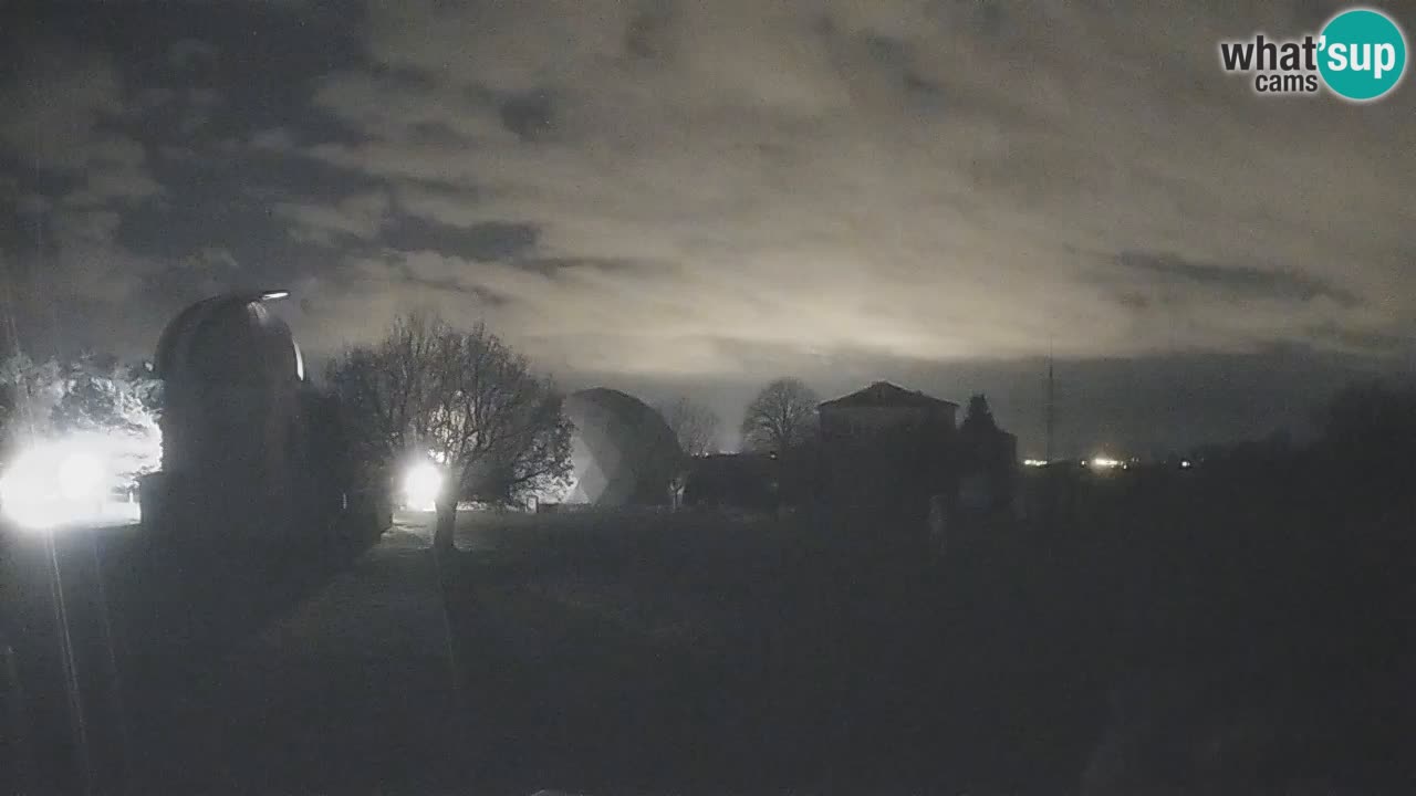 Višnjan Observatory Live Webcam – Explore the Sky, Asteroids, Comets, and Meteoroids