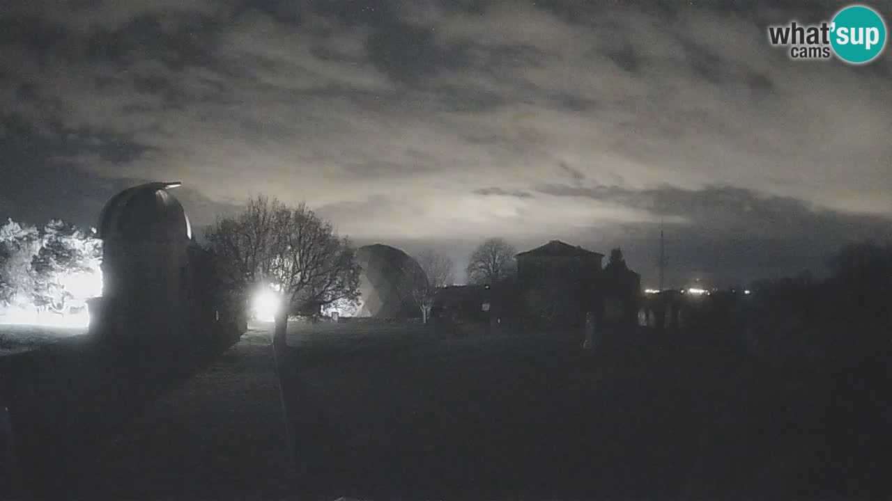 Webcam en direct de l’Observatoire de Višnjan – Explorez le ciel, les astéroïdes, les comètes et les météoroïdes