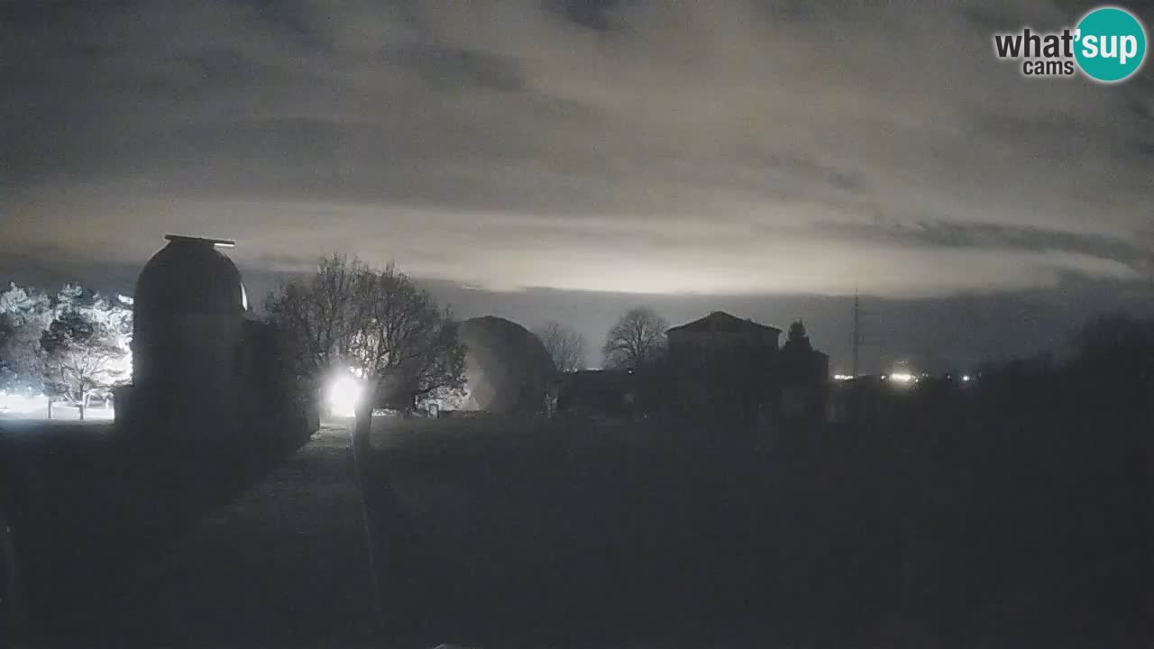 Višnjan Observatory Live Webcam – Explore the Sky, Asteroids, Comets, and Meteoroids