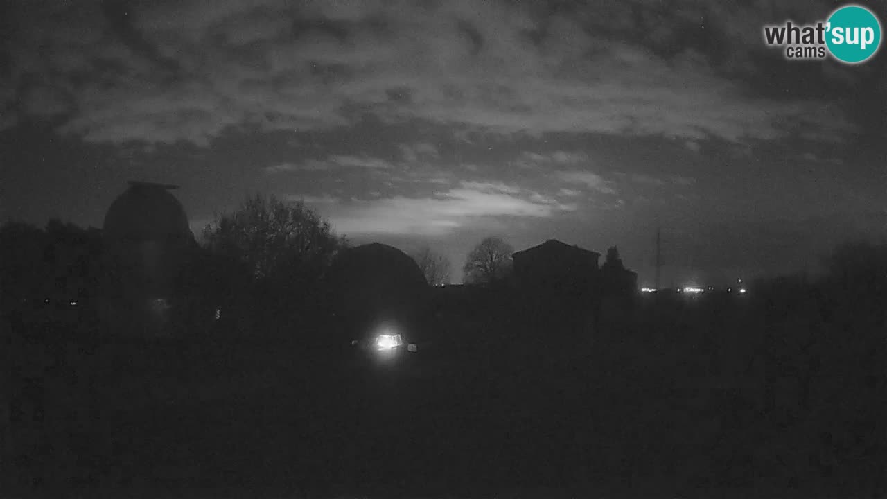 Cámara web en vivo del Observatorio de Višnjan: explora el cielo, los asteroides, cometas y meteoroides