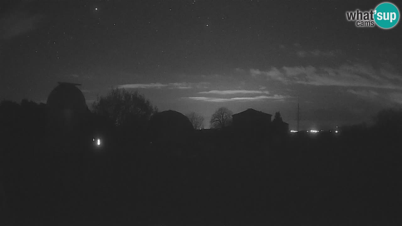 Observatorij Višnjan spletna kamera – Odkrivajte nebo, asteroide, komete in meteorite