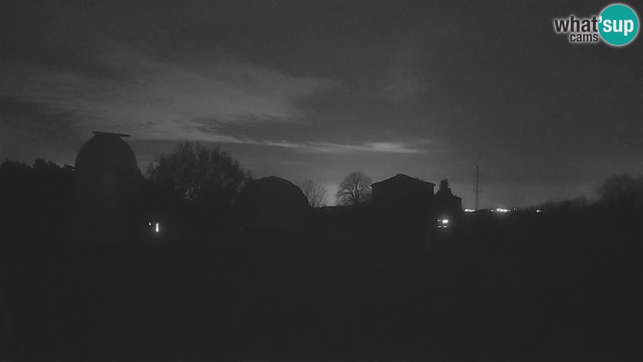 Cámara web en vivo del Observatorio de Višnjan: explora el cielo, los asteroides, cometas y meteoroides