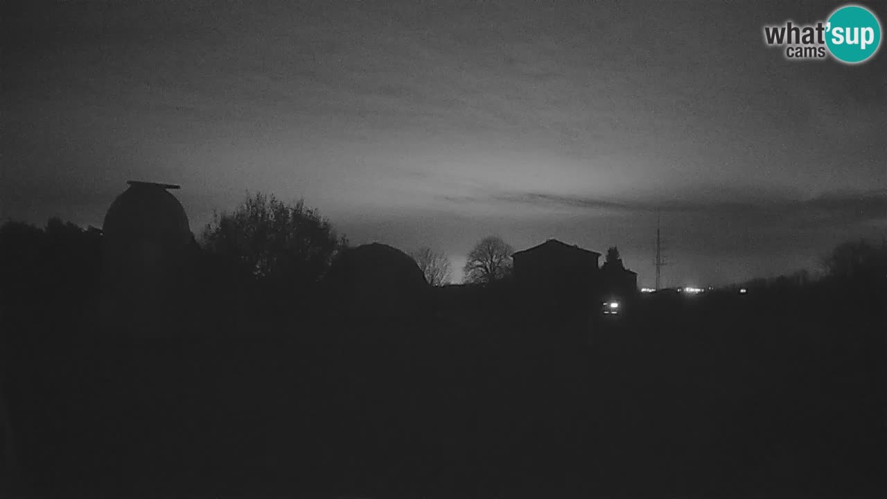 Cámara web en vivo del Observatorio de Višnjan: explora el cielo, los asteroides, cometas y meteoroides