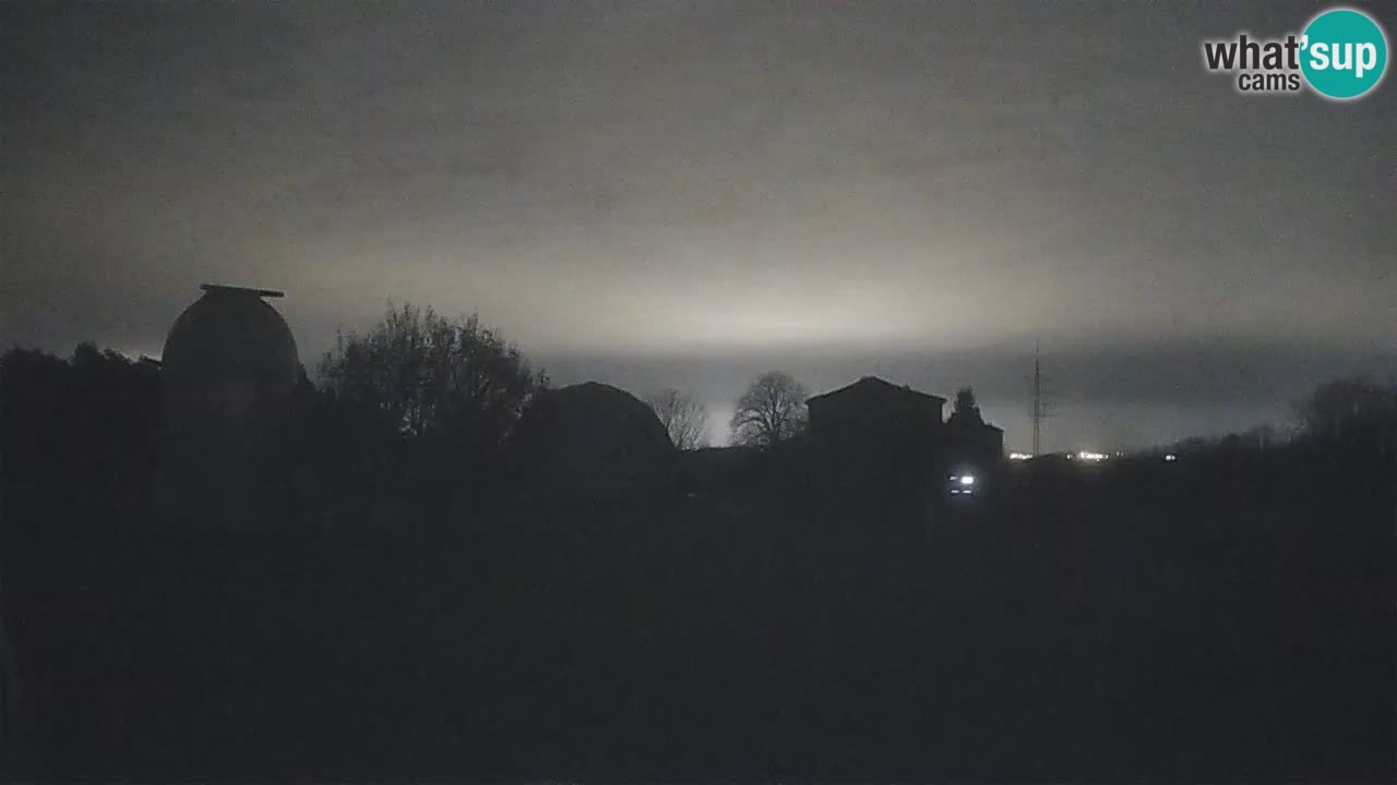 Cámara web en vivo del Observatorio de Višnjan: explora el cielo, los asteroides, cometas y meteoroides