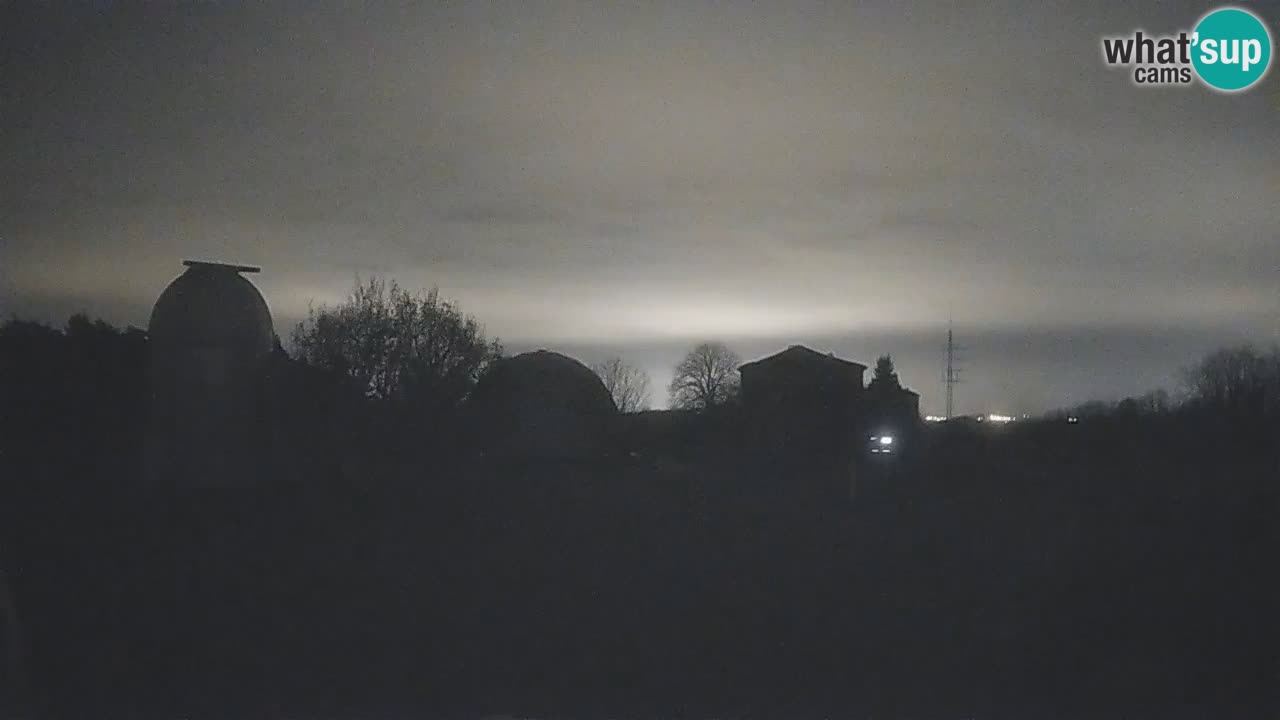 Observatorij Višnjan spletna kamera – Odkrivajte nebo, asteroide, komete in meteorite