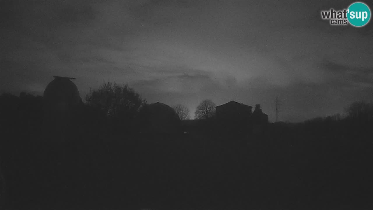 Cámara web en vivo del Observatorio de Višnjan: explora el cielo, los asteroides, cometas y meteoroides