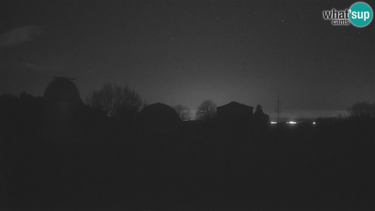 Višnjan Observatory Live Webcam – Explore the Sky, Asteroids, Comets, and Meteoroids