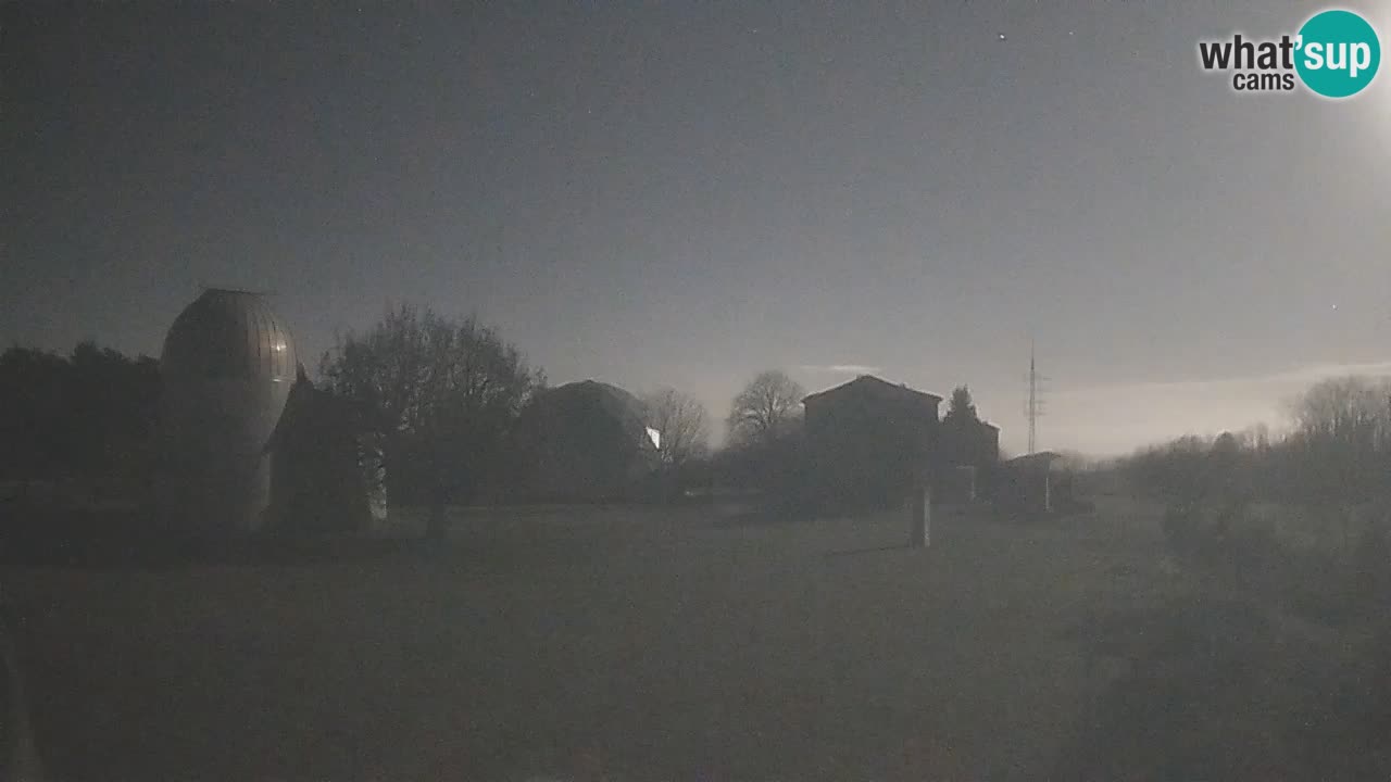 Višnjan Observatory Live Webcam – Explore the Sky, Asteroids, Comets, and Meteoroids