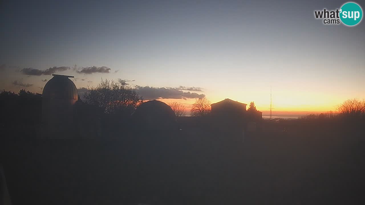 Webcam en direct de l’Observatoire de Višnjan – Explorez le ciel, les astéroïdes, les comètes et les météoroïdes