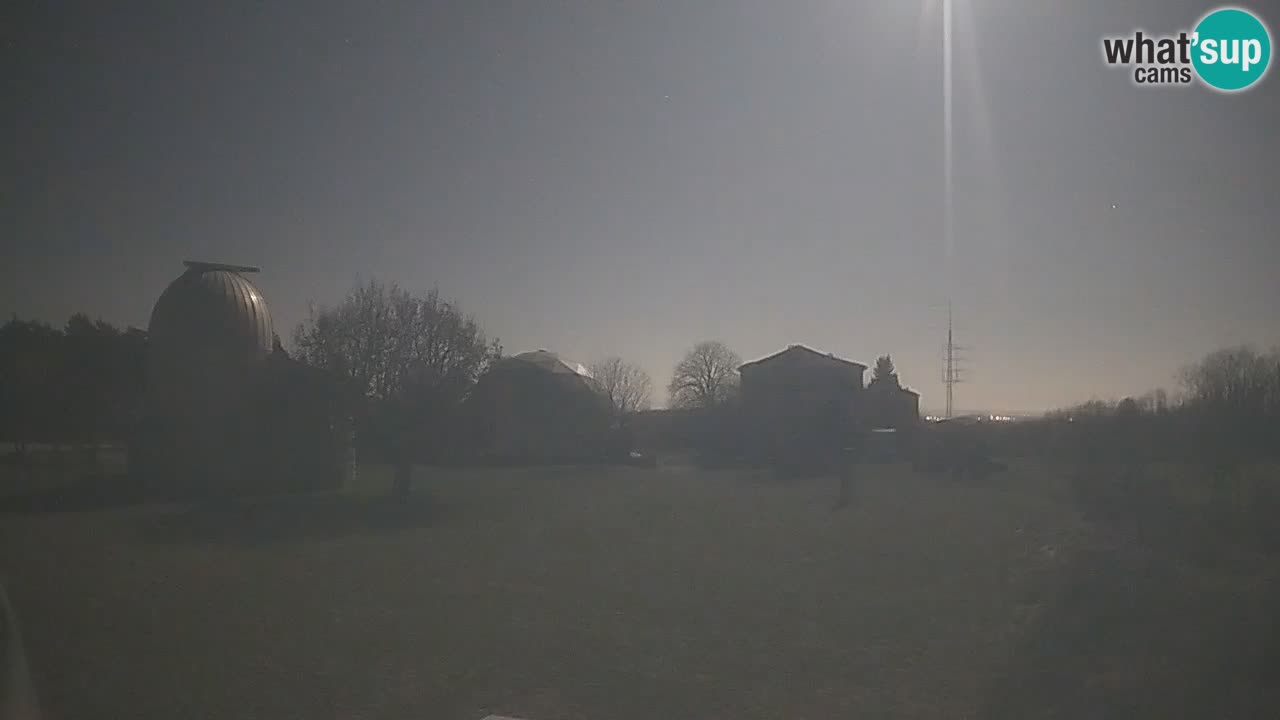 Višnjan Observatory Live Webcam – Explore the Sky, Asteroids, Comets, and Meteoroids