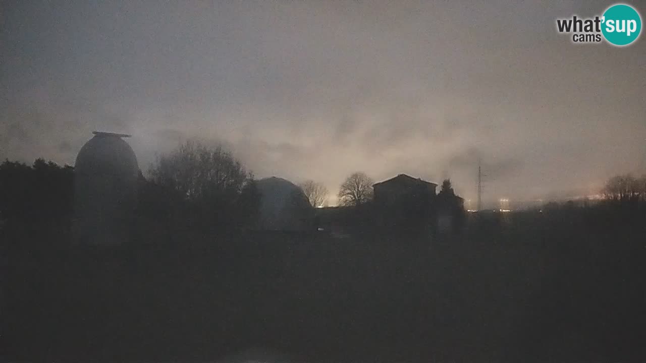 Višnjan Observatory Live Webcam – Explore the Sky, Asteroids, Comets, and Meteoroids