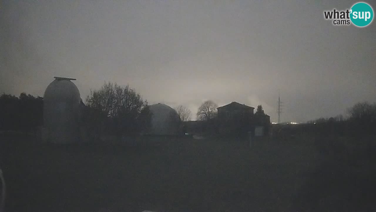 Višnjan Observatory Live Webcam – Explore the Sky, Asteroids, Comets, and Meteoroids