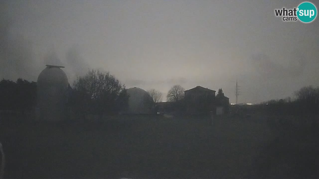 Višnjan Observatory Live Webcam – Explore the Sky, Asteroids, Comets, and Meteoroids