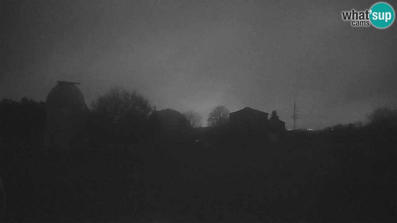 Webcam en direct de l’Observatoire de Višnjan – Explorez le ciel, les astéroïdes, les comètes et les météoroïdes