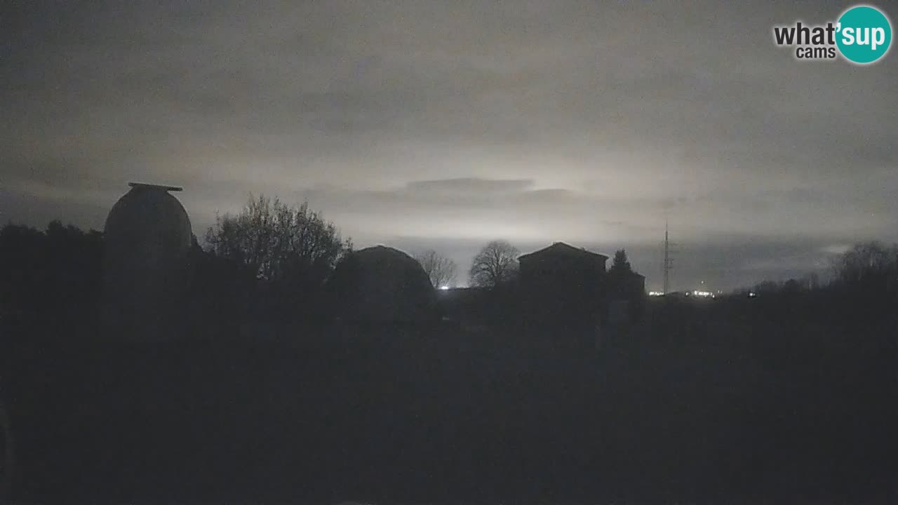 Višnjan Observatory Live Webcam – Explore the Sky, Asteroids, Comets, and Meteoroids
