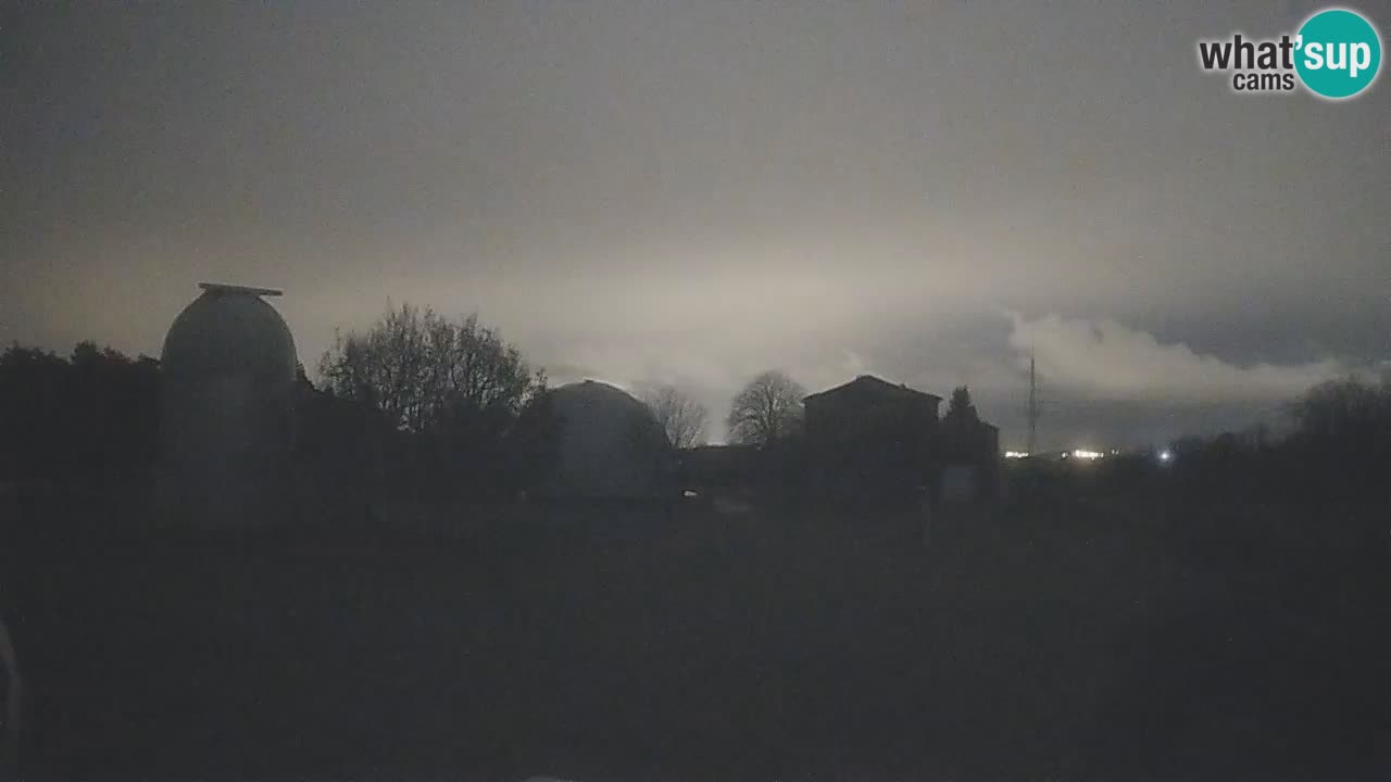 Webcam en direct de l’Observatoire de Višnjan – Explorez le ciel, les astéroïdes, les comètes et les météoroïdes