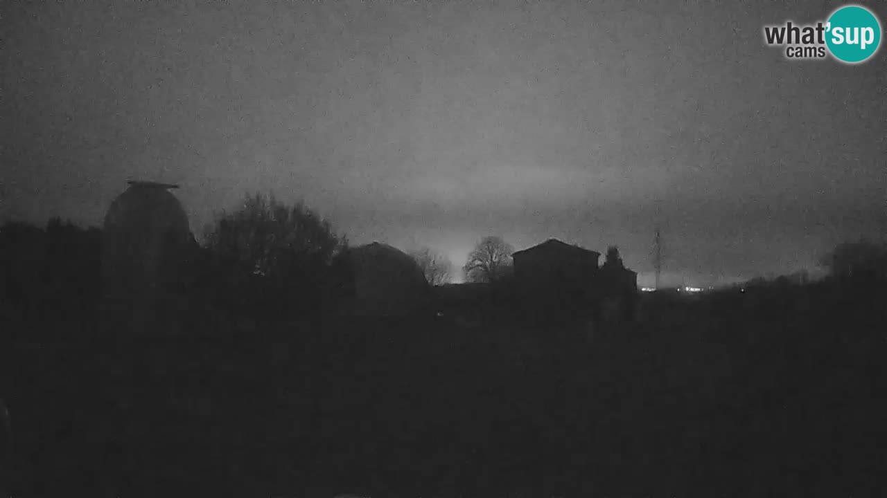 Cámara web en vivo del Observatorio de Višnjan: explora el cielo, los asteroides, cometas y meteoroides