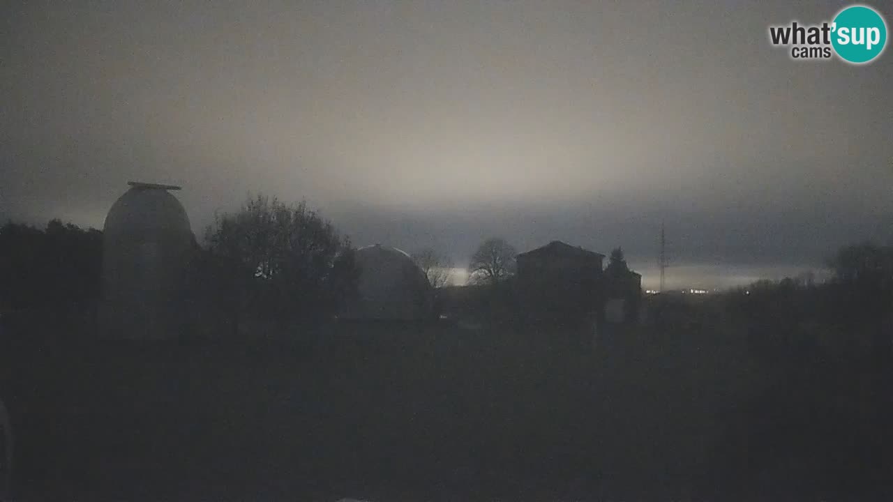 Webcam en direct de l’Observatoire de Višnjan – Explorez le ciel, les astéroïdes, les comètes et les météoroïdes