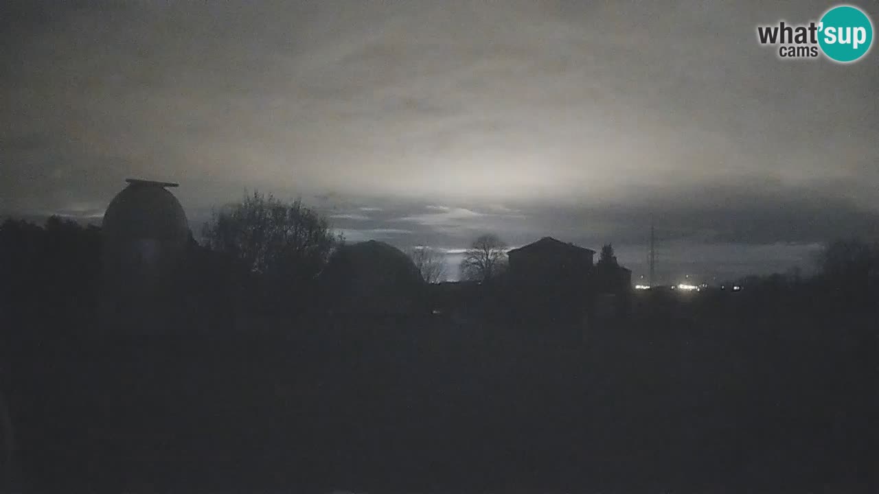 Višnjan-Observatorium Live Webcam – Explore the Sky, Asteroids, Comets, and Meteoroids