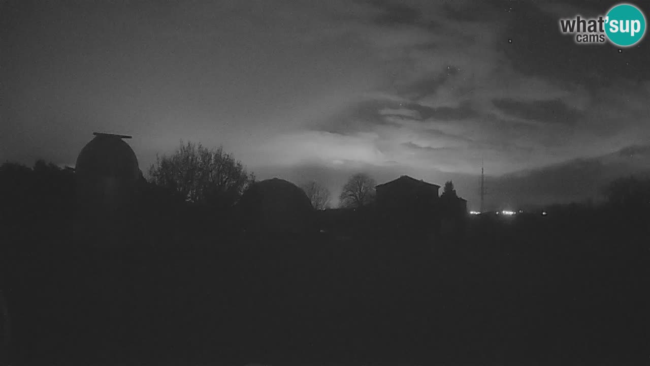 Webcam en direct de l’Observatoire de Višnjan – Explorez le ciel, les astéroïdes, les comètes et les météoroïdes