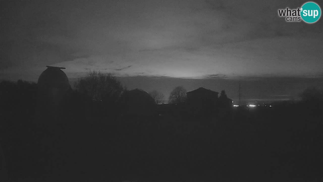 Webcam en direct de l’Observatoire de Višnjan – Explorez le ciel, les astéroïdes, les comètes et les météoroïdes