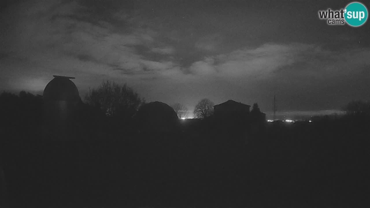 Višnjan Observatory Live Webcam – Explore the Sky, Asteroids, Comets, and Meteoroids
