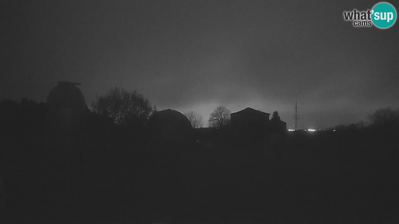 Cámara web en vivo del Observatorio de Višnjan: explora el cielo, los asteroides, cometas y meteoroides