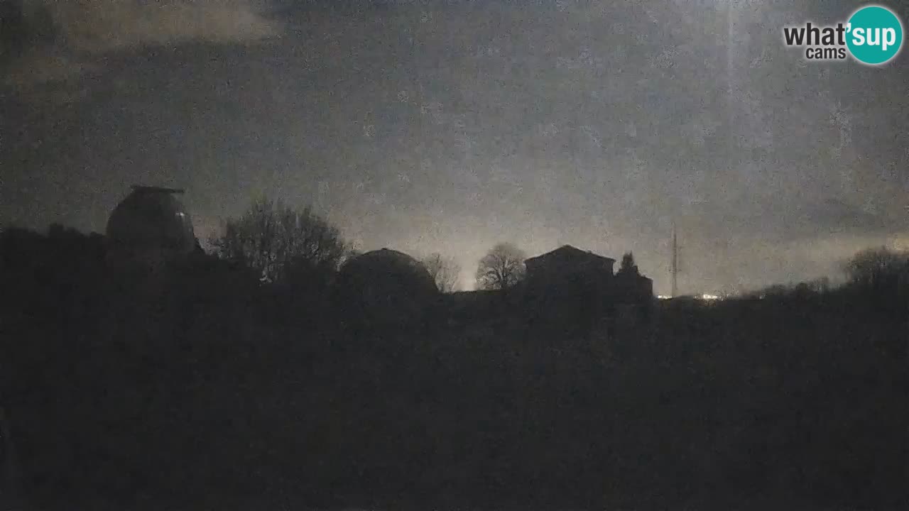 Webcam en direct de l’Observatoire de Višnjan – Explorez le ciel, les astéroïdes, les comètes et les météoroïdes