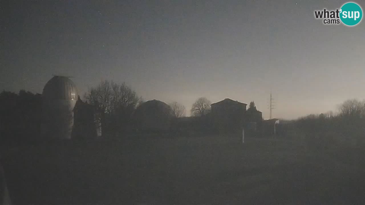 Višnjan Observatory Live Webcam – Explore the Sky, Asteroids, Comets, and Meteoroids