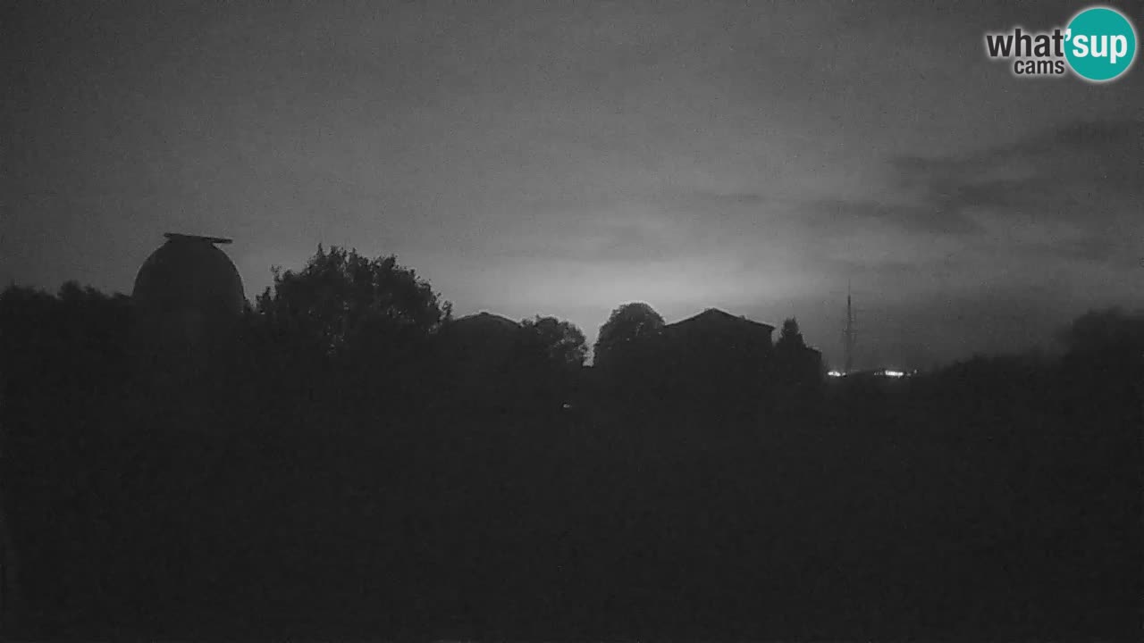 Webcam en direct de l’Observatoire de Višnjan – Explorez le ciel, les astéroïdes, les comètes et les météoroïdes