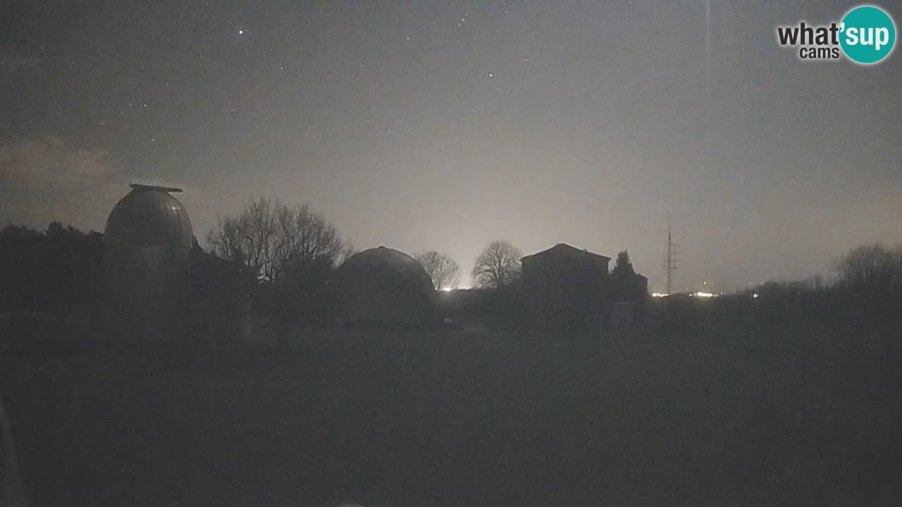 Webcam en direct de l’Observatoire de Višnjan – Explorez le ciel, les astéroïdes, les comètes et les météoroïdes