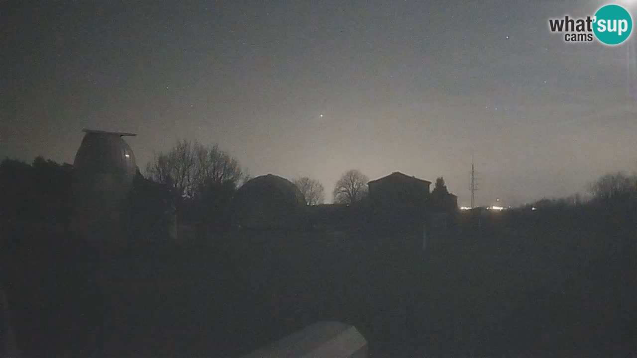 Višnjan Observatory Live Webcam – Explore the Sky, Asteroids, Comets, and Meteoroids