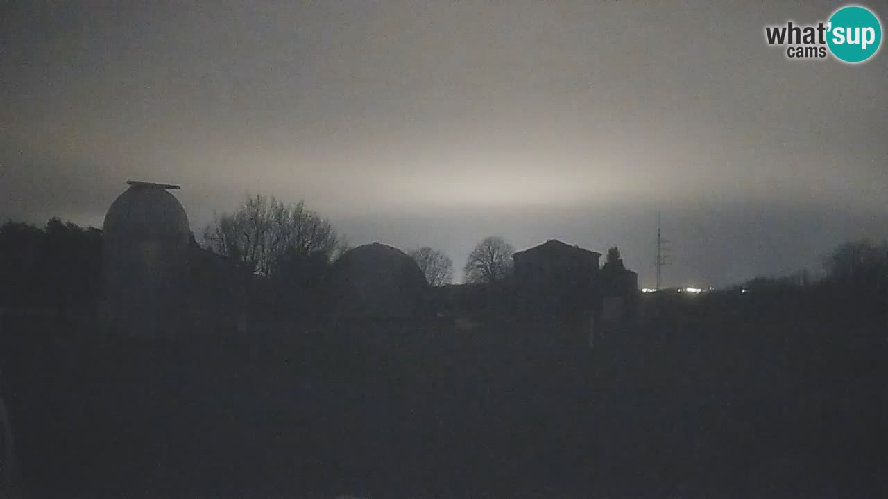 Višnjan Observatory Live Webcam – Explore the Sky, Asteroids, Comets, and Meteoroids