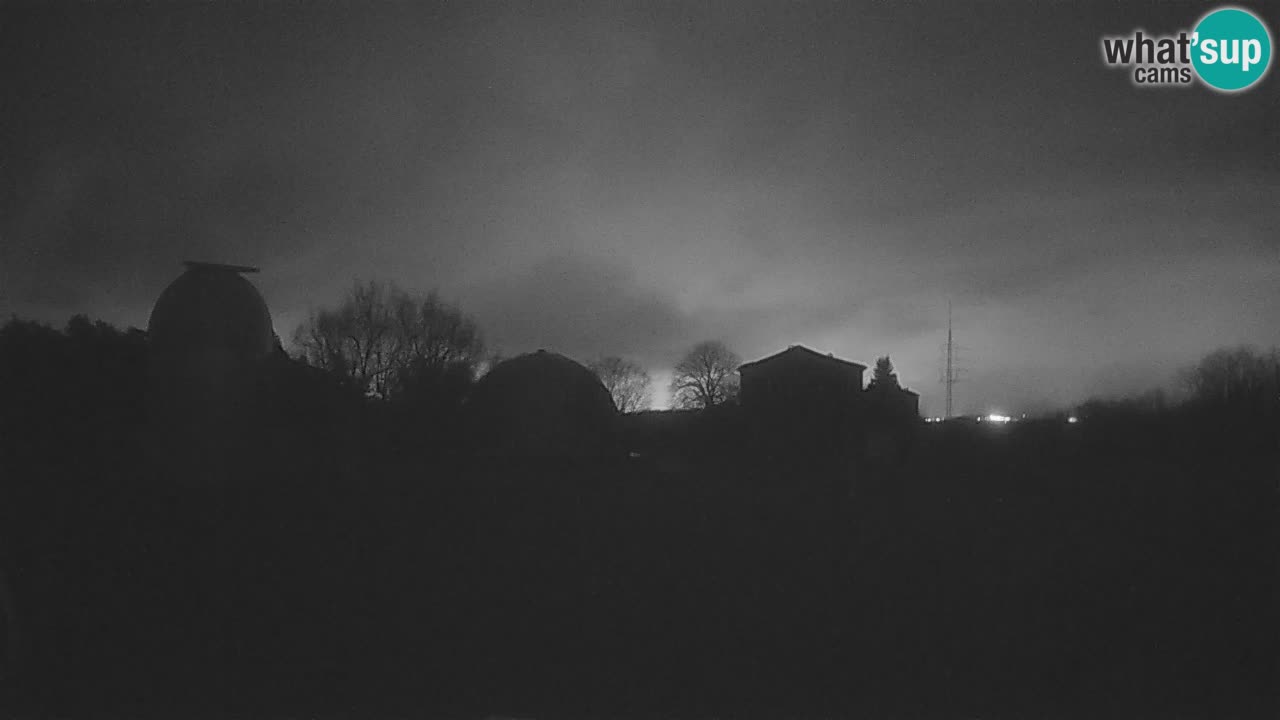 Webcam en direct de l’Observatoire de Višnjan – Explorez le ciel, les astéroïdes, les comètes et les météoroïdes