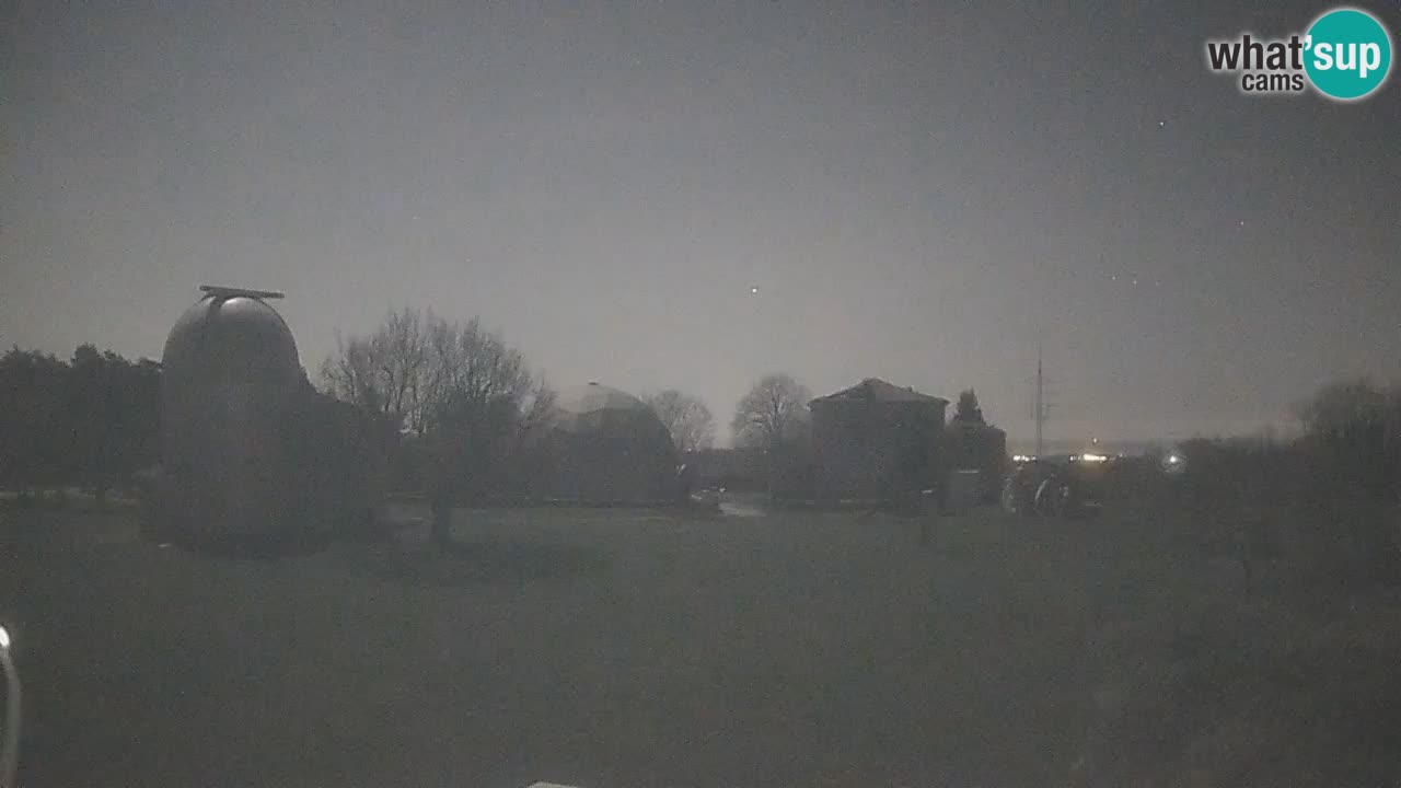 Višnjan Observatory Live Webcam – Explore the Sky, Asteroids, Comets, and Meteoroids