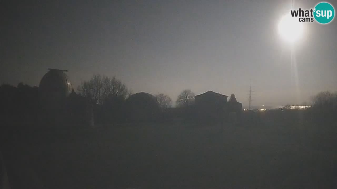 Višnjan Observatory Live Webcam – Explore the Sky, Asteroids, Comets, and Meteoroids