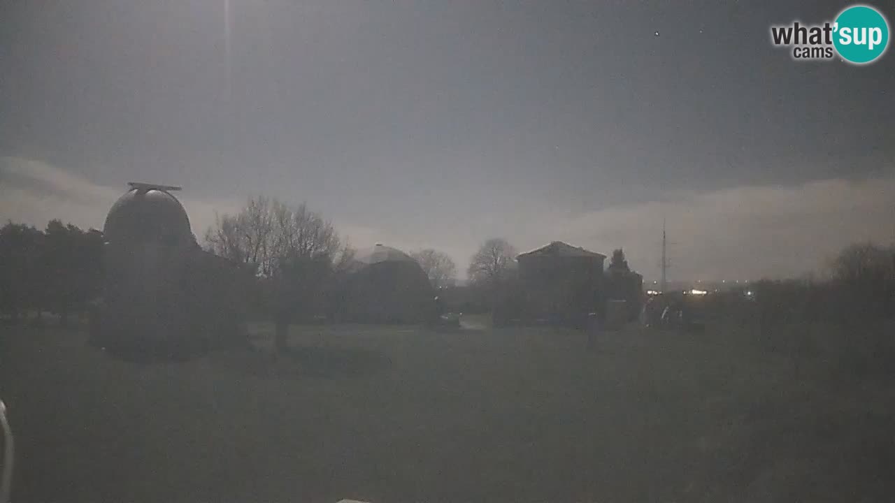 Cámara web en vivo del Observatorio de Višnjan: explora el cielo, los asteroides, cometas y meteoroides