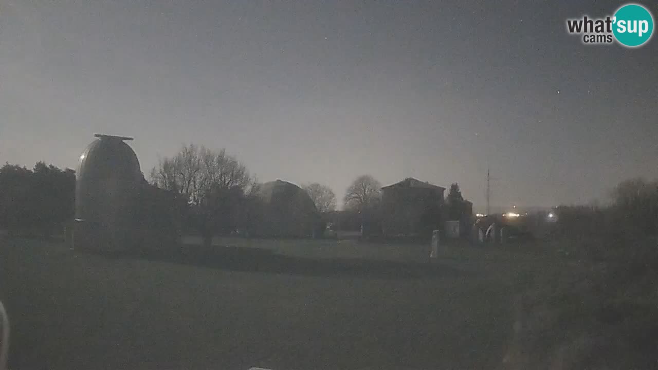 Višnjan Observatory Live Webcam – Explore the Sky, Asteroids, Comets, and Meteoroids