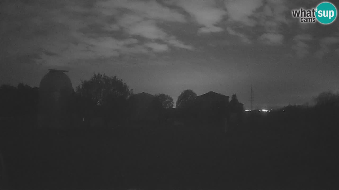 Višnjan-Observatorium Live Webcam – Explore the Sky, Asteroids, Comets, and Meteoroids