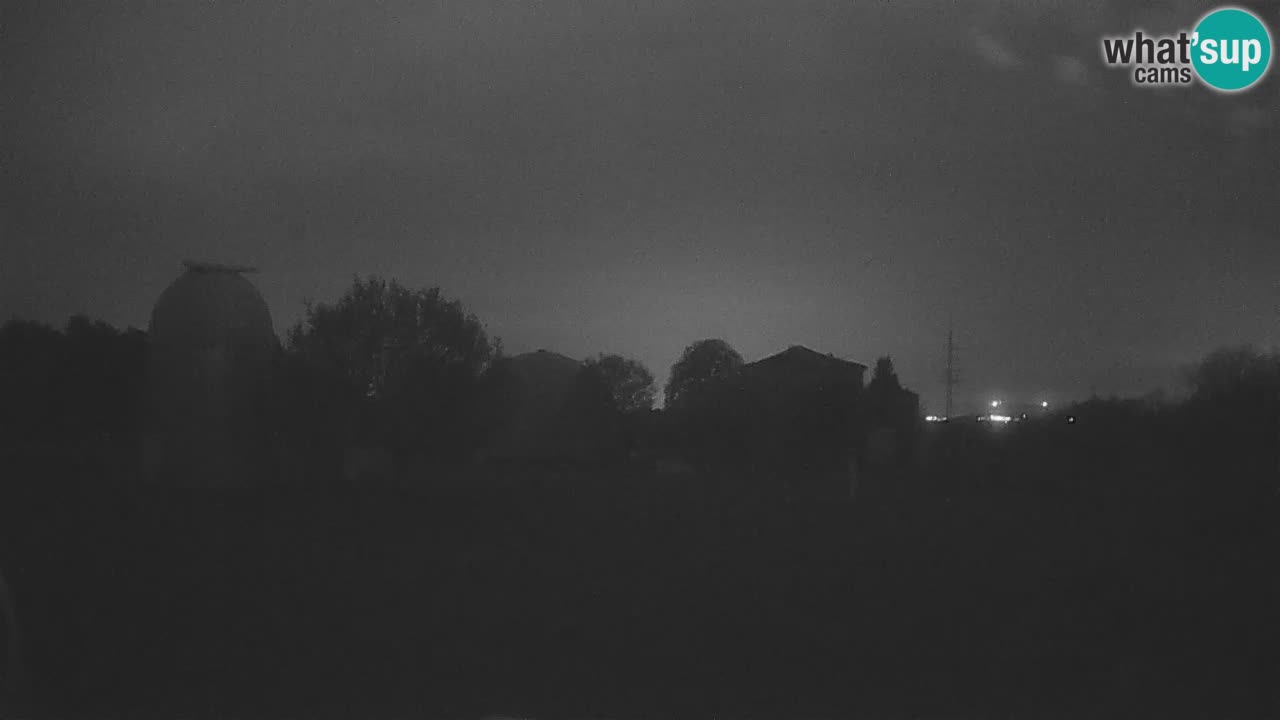 Webcam en direct de l’Observatoire de Višnjan – Explorez le ciel, les astéroïdes, les comètes et les météoroïdes