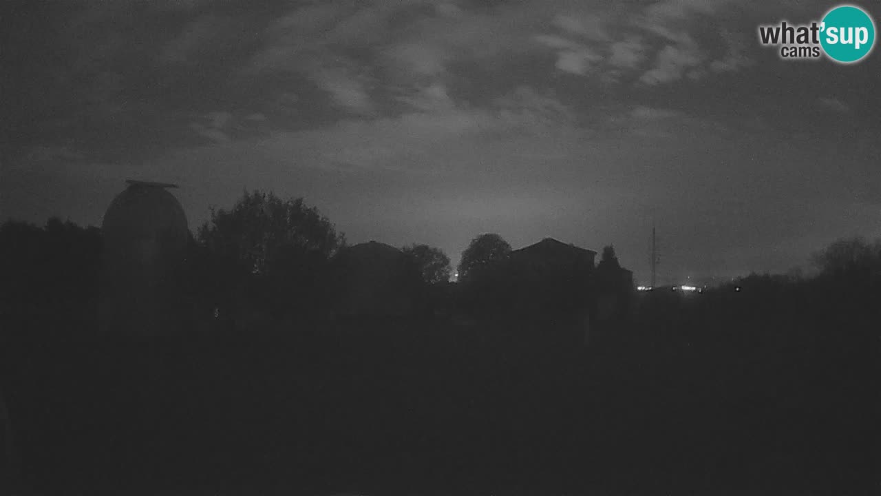 Cámara web en vivo del Observatorio de Višnjan: explora el cielo, los asteroides, cometas y meteoroides