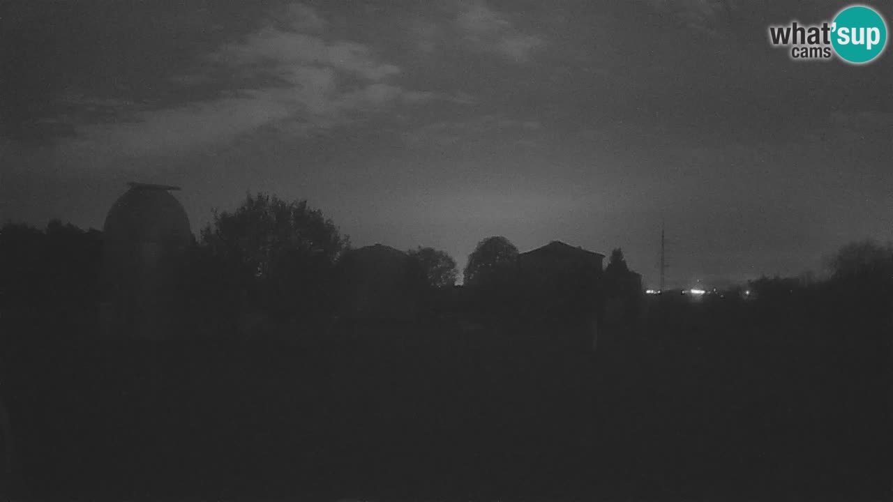 Cámara web en vivo del Observatorio de Višnjan: explora el cielo, los asteroides, cometas y meteoroides