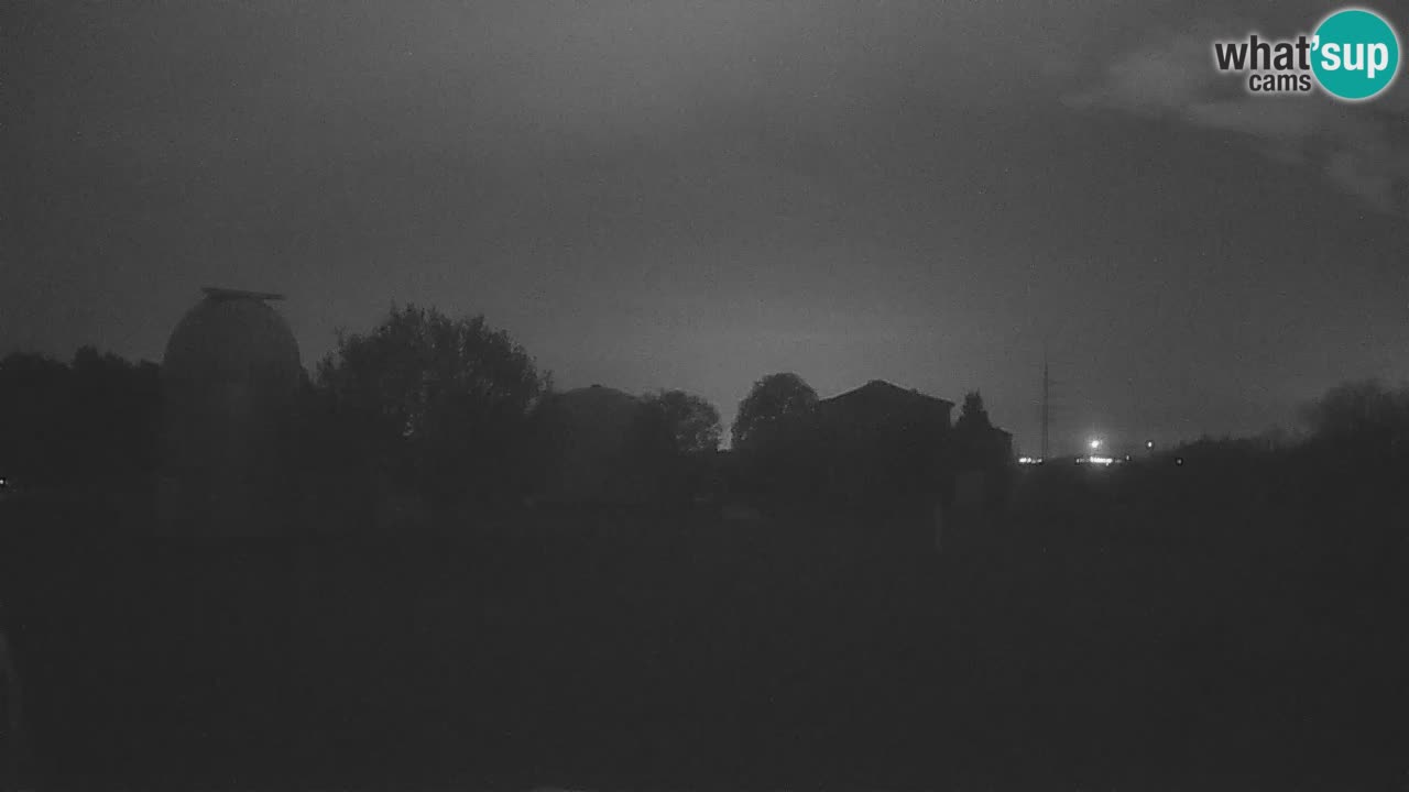 Cámara web en vivo del Observatorio de Višnjan: explora el cielo, los asteroides, cometas y meteoroides