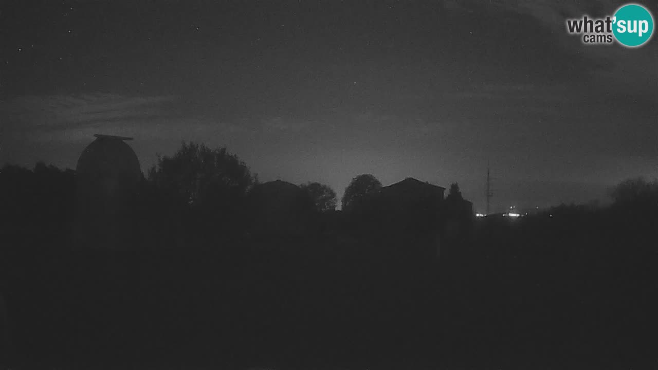 Webcam en direct de l’Observatoire de Višnjan – Explorez le ciel, les astéroïdes, les comètes et les météoroïdes