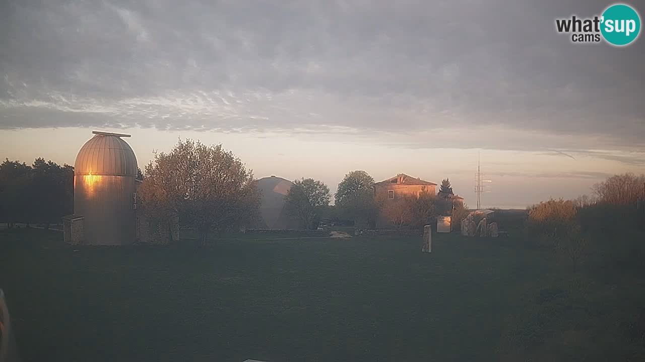 Webcam en direct de l’Observatoire de Višnjan – Explorez le ciel, les astéroïdes, les comètes et les météoroïdes